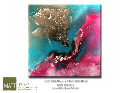 Portfolio - Ambitious by Matt LeBlanc Art-30x30